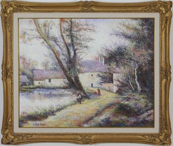 H. Claude Pissarro - L&#39;Orme du Moulin | MasterArt
